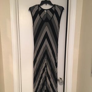 Calvin Klein maxi dress multi color size 6